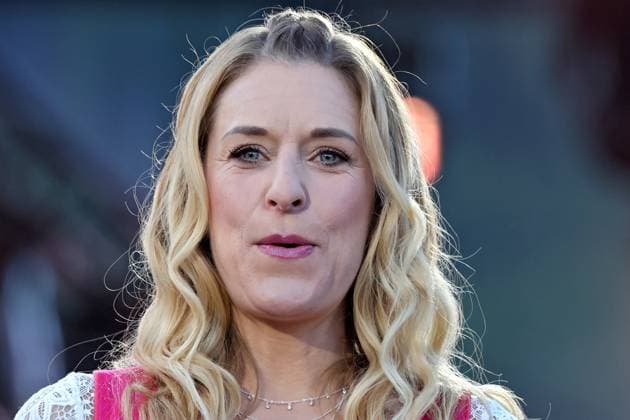 ORF Wenn die Musi spielt . Sängerin Stefanie Hertel während Proben zum Musik Open Air Wenn die Musi spielt am 14.06.2024 in Bad Kleinkirchheim. 20240615SBK0095
