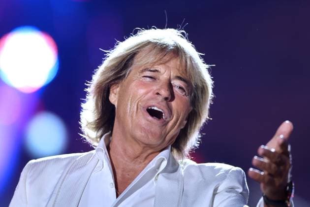 ORF Wenn die Musi spielt . Sänger Hansi Hinterseer während Proben zum Musik Open Air Wenn die Musi spielt am 14.06.2024 in Bad Kleinkirchheim. 20240615SBK0127