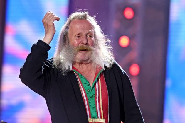 ORF Wenn die Musi spielt . Erwin Aschenwald ( Die Mayrhofner ) während Proben zum Musik Open Air Wenn die Musi spielt am 14.06.2024 in Bad Kleinkirchheim. 20240615SBK0114