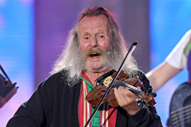 ORF Wenn die Musi spielt . Erwin Aschenwald ( Die Mayrhofner ) während Proben zum Musik Open Air Wenn die Musi spielt am 14.06.2024 in Bad Kleinkirchheim. 20240615SBK0115