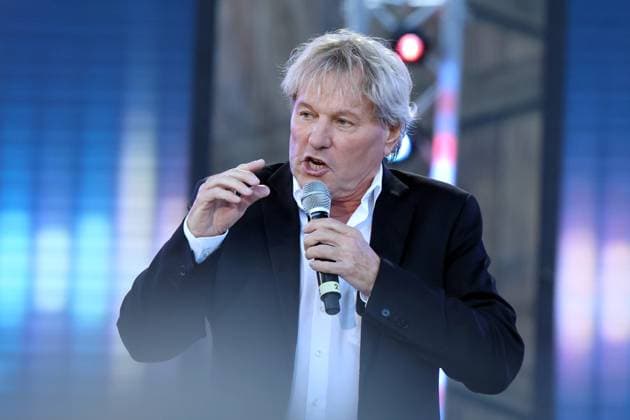 ORF Wenn die Musi spielt . Sänger Bernhard Brink während Proben zum Musik Open Air Wenn die Musi spielt am 14.06.2024 in Bad Kleinkirchheim. 20240615SBK0088