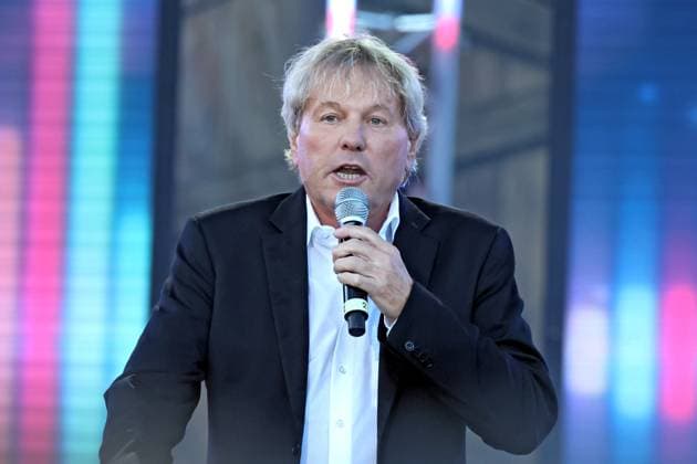 ORF Wenn die Musi spielt . Sänger Bernhard Brink während Proben zum Musik Open Air Wenn die Musi spielt am 14.06.2024 in Bad Kleinkirchheim. 20240615SBK0090