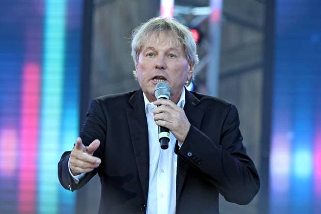 ORF Wenn die Musi spielt . Sänger Bernhard Brink während Proben zum Musik Open Air Wenn die Musi spielt am 14.06.2024 in Bad Kleinkirchheim. 20240615SBK0091