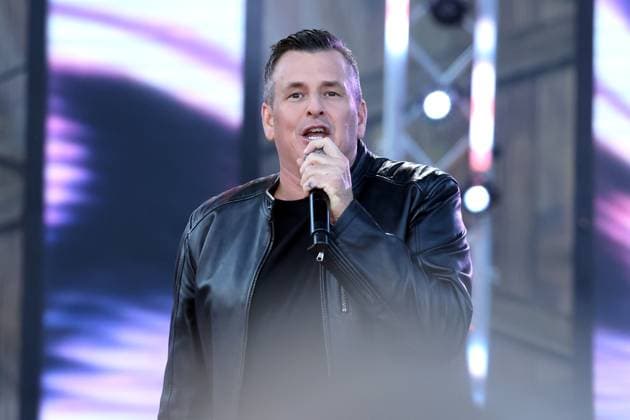 ORF Wenn die Musi spielt . Sänger Marc Pircher während Proben zum Musik Open Air Wenn die Musi spielt am 14.06.2024 in Bad Kleinkirchheim. 20240615SBK0092
