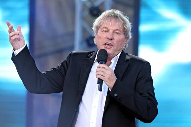 ORF Wenn die Musi spielt . Sänger Bernhard Brink während Proben zum Musik Open Air Wenn die Musi spielt am 14.06.2024 in Bad Kleinkirchheim. 20240615SBK0105