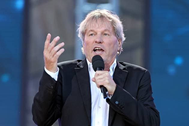 ORF Wenn die Musi spielt . Sänger Bernhard Brink während Proben zum Musik Open Air Wenn die Musi spielt am 14.06.2024 in Bad Kleinkirchheim. 20240615SBK0107
