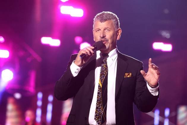 ORF Wenn die Musi spielt . Sänger Semino Rossi während Proben zum Musik Open Air Wenn die Musi spielt am 14.06.2024 in Bad Kleinkirchheim. 20240615SBK0197