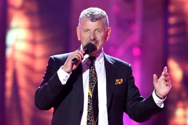 ORF Wenn die Musi spielt . Sänger Semino Rossi während Proben zum Musik Open Air Wenn die Musi spielt am 14.06.2024 in Bad Kleinkirchheim. 20240615SBK0185
