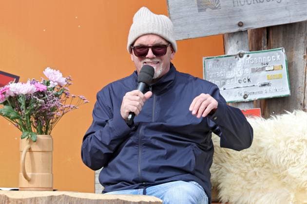 ORF Wenn die Musi spielt . DJ Ötzi während Proben zum Musik Open Air Wenn die Musi spielt am 14.06.2024 in Bad Kleinkirchheim. 20240615SBK0056