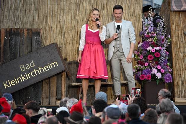 15.06.2024 - Bad Kleinkirchheim St. Oswald am Hoferriegel in Österreich (AUT) - Wenn die Musi spielt Open Air 2024 - Stefanie Hertel und Marco Ventre,