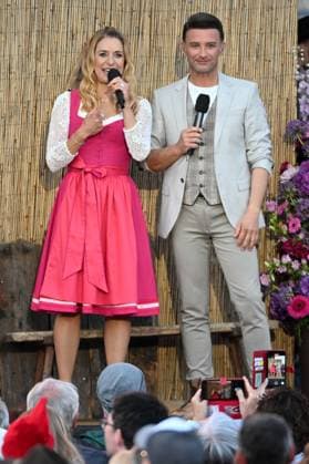15.06.2024 - Bad Kleinkirchheim St. Oswald am Hoferriegel in Österreich (AUT) - Wenn die Musi spielt Open Air 2024 - Stefanie Hertel und Marco Ventre,