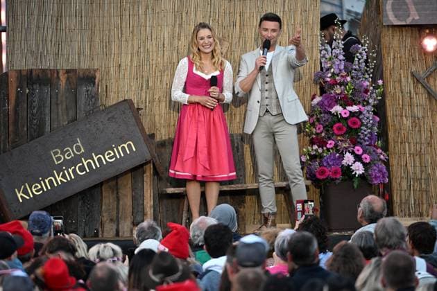 15.06.2024 - Bad Kleinkirchheim St. Oswald am Hoferriegel in Österreich (AUT) - Wenn die Musi spielt Open Air 2024 - Stefanie Hertel und Marco Ventre,