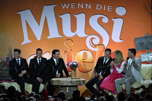 15.06.2024 - Bad Kleinkirchheim St. Oswald am Hoferriegel in Österreich (AUT) - Wenn die Musi spielt Open Air 2024 - Esteriore Brothers mit Stefanie Hertel und Marco Ventre,