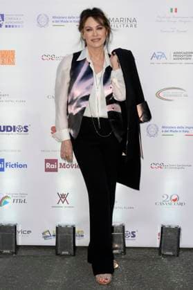 Elena Sofia Ricci bei der 14. Preisverleihung La Pellicola D™Oro 2024 im Ministerium für Unternehmen und Made in Italy. Rom, 15.06.2024