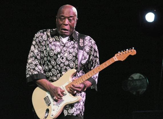 Blues Legend Buddy Guy 2009 Tour 22 April 2009 - Hamilton, Ontario, Canada - Buddy Guy. Blues legend Buddy Guy performs on stage at the Hamilton Place Theatre as part of his 2009 Tour. Photo Credit: Brent Perniac AdMedia Hamilton ON CAN EDITORIAL USE ONLY  Copyright: xx BrentxPerniacx admphotos419163