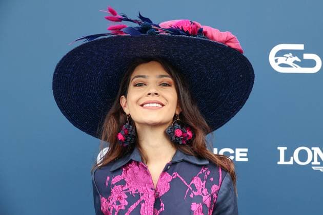 Bilder des Jahres 2024, Entertainment 06 Juni Entertainment Themen der Woche KW24 Entertainment Bilder des Tages Prix De Diane Longines 2024 Camila Pinzon attends Prix de Diane Longines 2024 at Hippodrome de Chantilly on June 16, 2024 in Paris, France. Photo by Nasser Berzane ABACAPRESS.COM Paris France  Copyright: xBerzanexNasser ABACAx
