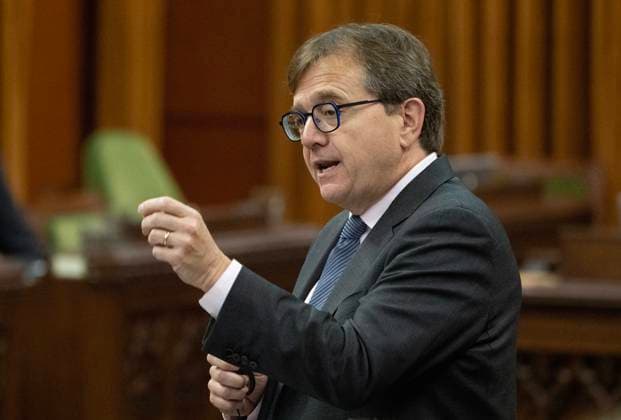 June 17, 2024, Ottawa, On, Canada: Energy and Natural Resources Minister Jonathan Wilkinson rises during Question Period, Monday, June 17, 2024 in Ottawa. Ottawa Canada  - ZUMAc35_ 20240617_zaf_c35_028 Copyright: xAdrianxWyldx