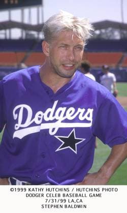 Stephen Baldwin ..Dodger Celeb Baseball Game..Los Angeles, CA 7 31 99..1999 Kathy Hutchins Hutchins Photo Los Angeles CA United States EDITORIAL USE ONLY Copyright: xx KathyxHutchinsx khphotos262301
