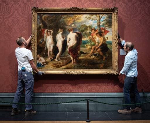 Entertainment Themen der Woche KW25 Entertainment Bilder des Tages June 18, 2024, London, England, United Kingdom: Following a 14-month restoration carried out in the GalleryÃ¢â‚¬â ¢s Conservation Department, RubensÃ¢â‚¬â ¢s The Judgement of Paris (probably 1632Ã¢â‚¬™5) returns to public display on 18 June 2024. This masterpiece, painted by Peter Paul Rubens (1577Ã¢â‚¬™1640) in the last decade of his life, depicts Paris making his choice between the goddesses Venus, Minerva, and Juno. The restoration reveals new discoveries about this significant piece within the National Gallery Collection. London United Kingdom - ZUMAk172 20240618_zip_k172_005 Copyright: xThomasxKrychx