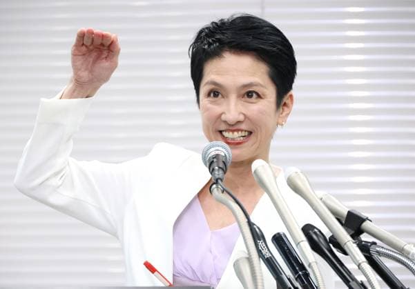News Themen der Woche KW25 News Bilder des Tages June 18, 2024, Tokyo, Japan - Tokyo gubernatorial election candidate Renho announces her manifesto for the upcoming election at a press conference in Tokyo on Tuesday, June 18, 2024. July 7 Tokyo gubernatorial election will start on June 20. (photo by Yoshio Tsunoda AFLO)  , aflo_256794848.jpg,