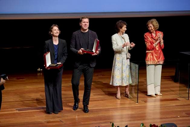 June 18, 2024, Madrid, Madrid, Spain: QUEEN Sofia of Spain attends the closing ceremony and concert of the 2023-2024 Academic year of the Queen Sofia Higher School of Music at the Reina Sofia museum Madrid Spain - ZUMAc260 20240618_zep_c260_035 Copyright: xMikexChicorrox
