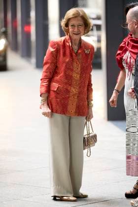 June 18, 2024, Madrid, Madrid, Spain: QUEEN Sofia of Spain attends the closing ceremony and concert of the 2023-2024 Academic year of the Queen Sofia Higher School of Music at the Reina Sofia museum Madrid Spain - ZUMAc260 20240618_zep_c260_041 Copyright: xMikexChicorrox