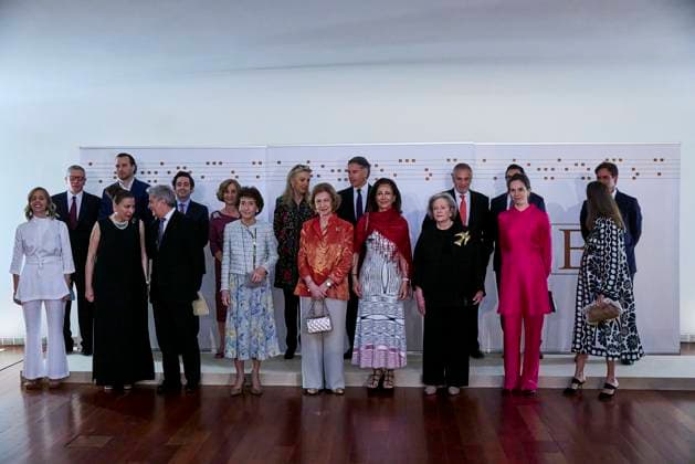 June 18, 2024, Madrid, Madrid, Spain: QUEEN Sofia of Spain attends the closing ceremony and concert of the 2023-2024 Academic year of the Queen Sofia Higher School of Music at the Reina Sofia museum Madrid Spain - ZUMAc260 20240618_zep_c260_048 Copyright: xMikexChicorrox