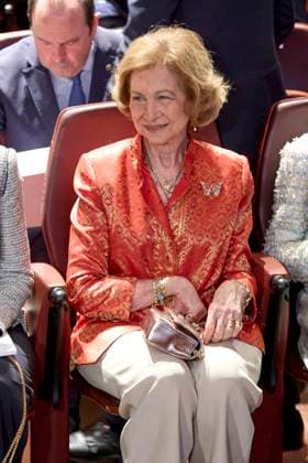 June 18, 2024, Madrid, Madrid, Spain: QUEEN Sofia of Spain attends the closing ceremony and concert of the 2023-2024 Academic year of the Queen Sofia Higher School of Music at the Reina Sofia museum Madrid Spain - ZUMAc260 20240618_zep_c260_053 Copyright: xMikexChicorrox