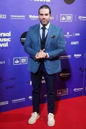 Alejandro Nones attends the photocall before the Kiki Morente concert in the Universal Music Festival. June 18, 2024. (2024061947)