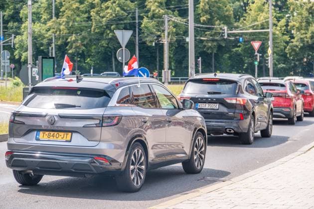 Ankunft der französischen Nationalmannschaft am Hyperion Hotel in Leipzig. Morgen wird die L equipe tricolore gegen Holland spielen. Nationaltrainer ist Didier Dechamps Ankunft Frankreich
