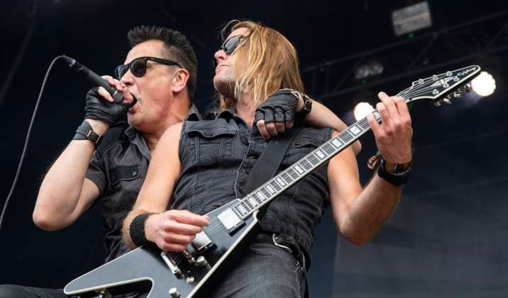 Bilder des Jahres 2024, Entertainment 06 Juni Entertainment Themen der Woche KW25 Entertainment Bilder des Tages The German band Die Krupps on the Pandemonium stage on Thursday, June 20, 2024 during the Copenhell rock and metal festival on Refshaleoeen in Copenhagen. (Photo: Torben Christensen Scanpix 2024) , Copenhagen Denmark *** The German band Die Krupps on the Pandemonium stage on Thursday, June 20, 2024 during the Copenhell rock and metal festival on Refshaleoeen in Copenhagen Photo Torben Christensen Scanpix 2024 , Copenhagen Denmark  Copyright: TorbenxChristensen TorbenxChristensenx spdk20240620-160710-L
