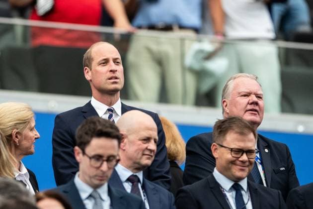 UEFA EURO 2024: Dänemark - England; 20.06.2024 Prince William Arthur Philip Louis, Prince of Wales UEFA EURO 2024: Dänemark - England; Frankfurt Arena, Frankfurt am Main; 20.06.2024 Frankfurt am Main Frankfurt Arena Hessen Deutschland Copyright: xBEAUTIFULxSPORTS Buriakovx