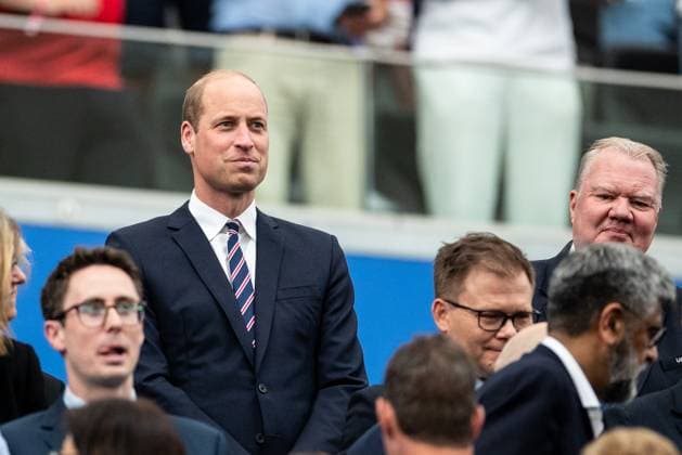 UEFA EURO 2024: Dänemark - England; 20.06.2024 Prince William Arthur Philip Louis, Prince of Wales UEFA EURO 2024: Dänemark - England; Frankfurt Arena, Frankfurt am Main; 20.06.2024 Frankfurt am Main Frankfurt Arena Hessen Deutschland Copyright: xBEAUTIFULxSPORTS Buriakovx