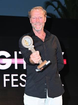 Santa Margherita di Pula, Cagliari, 7th edition of the Filming Italy Sardinia Festival, Red Carpet awards ceremony in the early evening. Pictured: Iain Glen  Copyright: xx xMangiarotti DxAvanzox IPA_Agency_IPA47326021