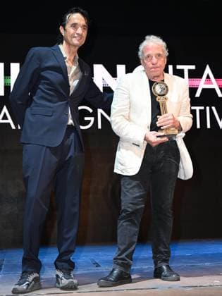 Santa Margherita di Pula, Cagliari, 7th edition of the Filming Italy Sardinia Festival, Red Carpet awards ceremony in the early evening. In the photo: Abel Ferrara  Copyright: xx xMangiarotti DxAvanzox IPA_Agency_IPA47326044