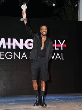 Cagliari: Santa Margherita di Pula, Cagliari, 7th edition of the Filming Italy Sardinia Festival, Red Carpet awards ceremony in the early evening. In the photo: Colman Domingo Cagliari  - ZUMAp169 20240621_zea_p169_256 Copyright: xIPAx