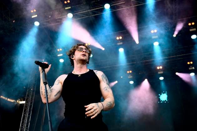 Entertainment Themen der Woche KW25 Entertainment Bilder des Tages British singer Tom Grennan performs during the Metronome Prague 2024 music festival, in Prague, Czech Republic, on June 22, 2024. (CTKxPhoto OndrejxDeml) CTKPhotoP2024062205926  CTKPhotoP2024062205926