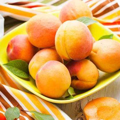 Fleshy apricots in the bowl on the table. Apricots ,model released, Symbolfoto; fleischigen Aprikosen in der Schüssel am der Tisch Aprikosen ,model released, Symbolfoto ING_33849_10160