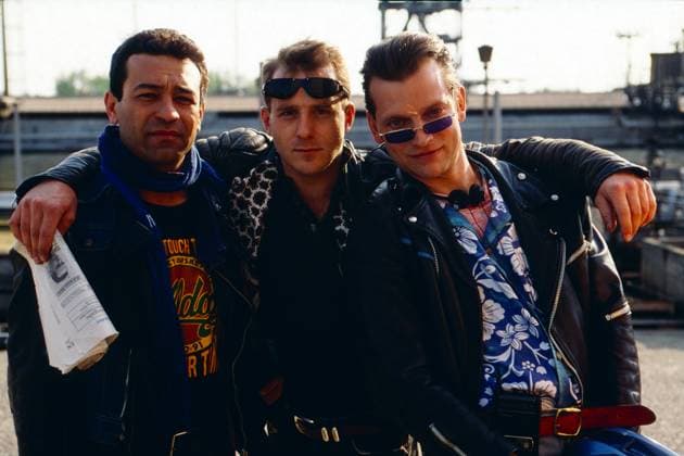 Archivbilder der Woche KW25 Gefährliche Verbindung Gefährliche Verbindung, Fernsehfilm, Deutschland 1993, Regie: Uwe Janson, Darsteller: Tayfun Bademsoy, Heino Ferch, Joachim Rebscher, aka Joachim R. Iffland, Copyright: Kindermann Nur redaktionelle Nutzung. Editorial usage only. KIN_740302302 EDITORIAL USE ONLY