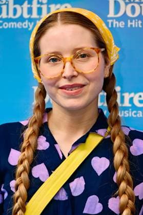 Jessie Cave attends the 1st Nanniversary performance of Mrs. Doubtfire: The Musical at The Shaftesbury Theatre in London. JUNE 20th 2024  SLIx24214