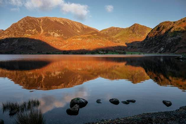 Crummock Water, Lake District National Park, UNESCO World Heritage Site, Cumbria, England, United Kingdom, Europe Copyright: BenxPipe 848-3085