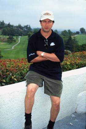 KATHY HUTCHINS HUTCHINS.6 23 97 APLA GOLF TOURNAMENT .STEPHEN BALDWIN EDITORIAL USE ONLY Copyright: xx x khphotos280431