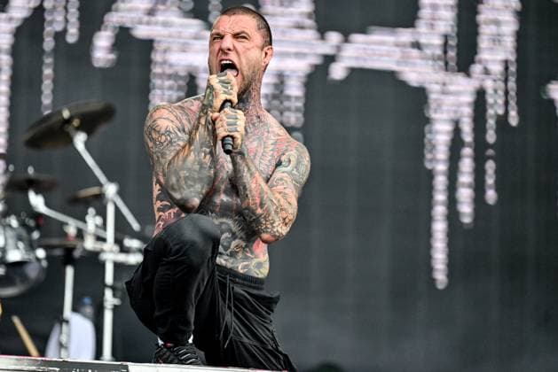 Entertainment Themen der Woche KW26 Entertainment Bilder des Tages Hellfest Open Air Day One Slaughter To Prevail performing live at Hellfest Open Air Festival in Clisson, France on June 27, 2024. Photo by Julien Reynaud APS-Medias ABACAPRESS.COM Clisson France  Copyright: xReynaudxJulien APS-Medias ABACAx