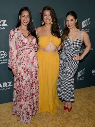 NALIP s 25th Anniversary Red Carpet Celebration 28 June 2024 - Hollywood, California - (L-R) Marta MÃndez Cross, Virginia Novello and Valeria Maldonado. NALIP s 25th Anniversary Red Carpet Celebration at NeueHouse Hollywood. Photo Credit: Billy Bennight AdMedia Hollywood California United States EDITORIAL USE ONLY  Copyright: xx BillyxBennightx admphotostwo892446