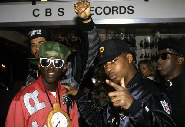 Archivbilder der Woche KW25 Public Enemy Flavor Flav (L) and Chuck D, members of the rap band Public Enemy,  Copyright: xStarstockx xAvalonx 0559751534