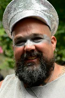 A member of LGBTIQ community takes part during the 46th edition of Annual LGBTIQ pride march. People marched on Reforma Avenue from Angel de la Independencia to Zocalo main square. Mexico City Mexico - ZUMAe321 20240629_zia_e321_012 Copyright: xCarlosxTischlerx