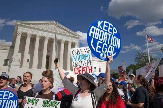 Abortion Rights Activists Protest Washington DC Women are showing signs when the abortion rights activists are protesting in front of the US Supreme Court in Washington, DC on June 24, 2024. This demonstration marks the second anniversary of the court s Dobbs v. Jackson Women s Health Organization ruling, which reversed federal protections for access to abortions. Washington DC United States Copyright: xAashishxKiphayetx
