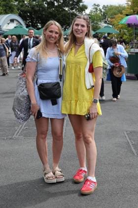 . 01 07 2024. London, United Kingdom. Tennis fans arriving on the opening day of the Wimbledon Tennis Championships in London.  xStephenxLockx xi-Imagesx IIM-25341-0005