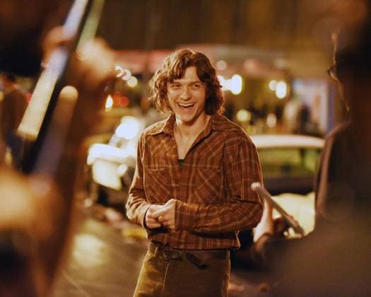Tom Holland Tom Holland in-between takes of filmingThe Crowded Room in midtown on March 31, 2022 in New York city.,  Copyright: xDarlaxKhazeix xAvalonx 0674351701