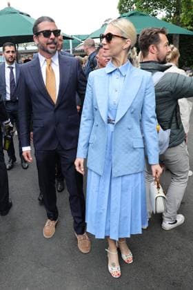 . 02 07 2024. London, United Kingdom. Dave Grohl arriving on day two of the Wimbledon Tennis Championships in London.  xStephenxLockx xi-Imagesx IIM-25342-0008